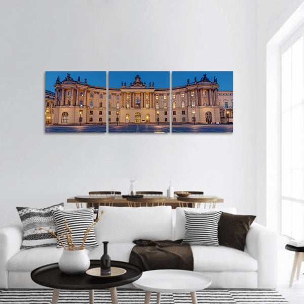 Historic Buildings Panoramic Canvas Wall Art