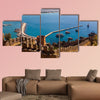 The ancient fortress of Alanya and the Red Tower, Turkey multi panel canvas wall art