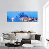 Sea bay in the Lofoten islands panoramic canvas wall art.