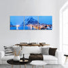 Sea bay in the Lofoten islands panoramic canvas wall art.