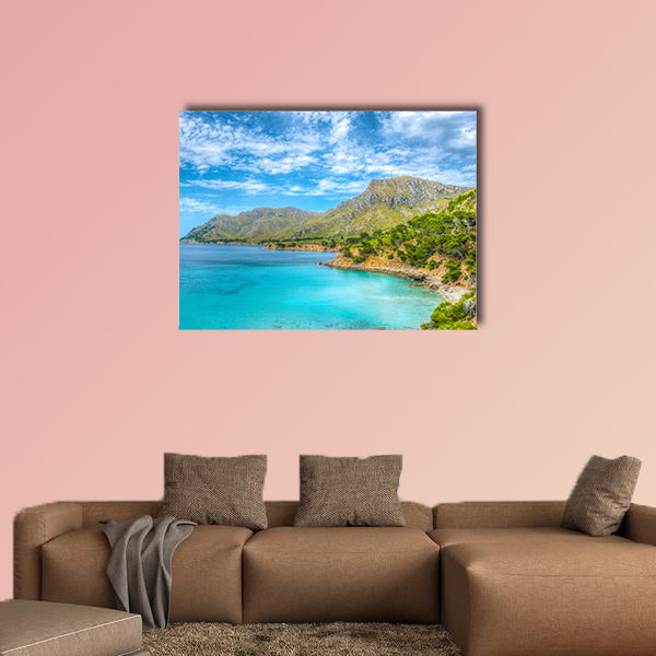 Cap Farrutx at Mallorca, Spain Multi panel canvas wall art