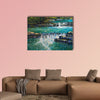 On the canvas picturesque canyon canyon "Koryta" is depicted, multi panel canvas wall art