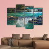 On the canvas picturesque canyon canyon "Koryta" is depicted, multi panel canvas wall art