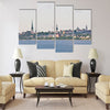 view of the cityscape of Tallinn from the sea Multi panel canvas wall art