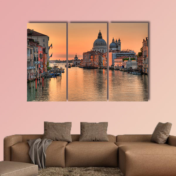 Canal Grande in Venice multi panel canvas wall art