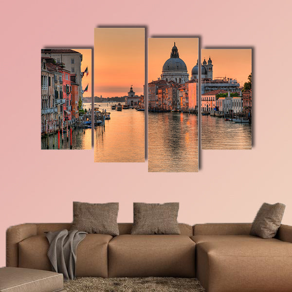 Canal Grande in Venice multi panel canvas wall art
