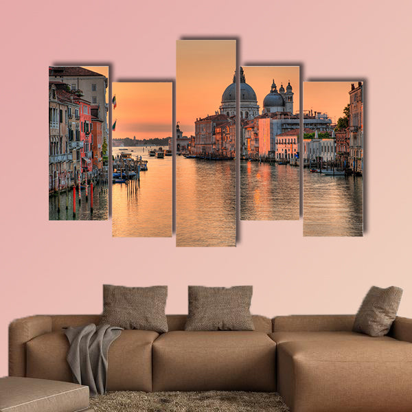 Canal Grande in Venice multi panel canvas wall art