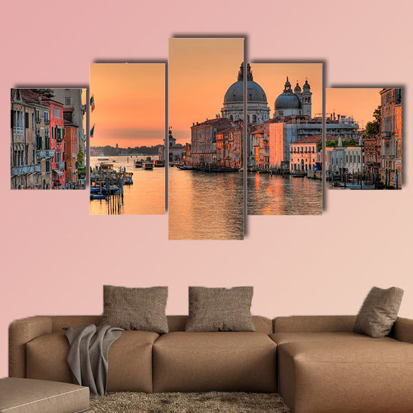 Canal Grande in Venice multi panel canvas wall art