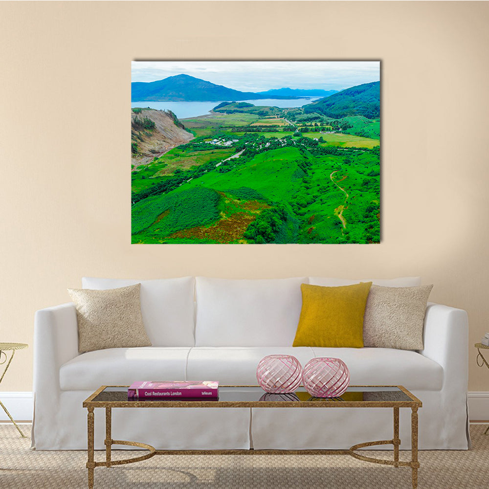 The amazing Scottish Highlands, multi panel canvas wall art