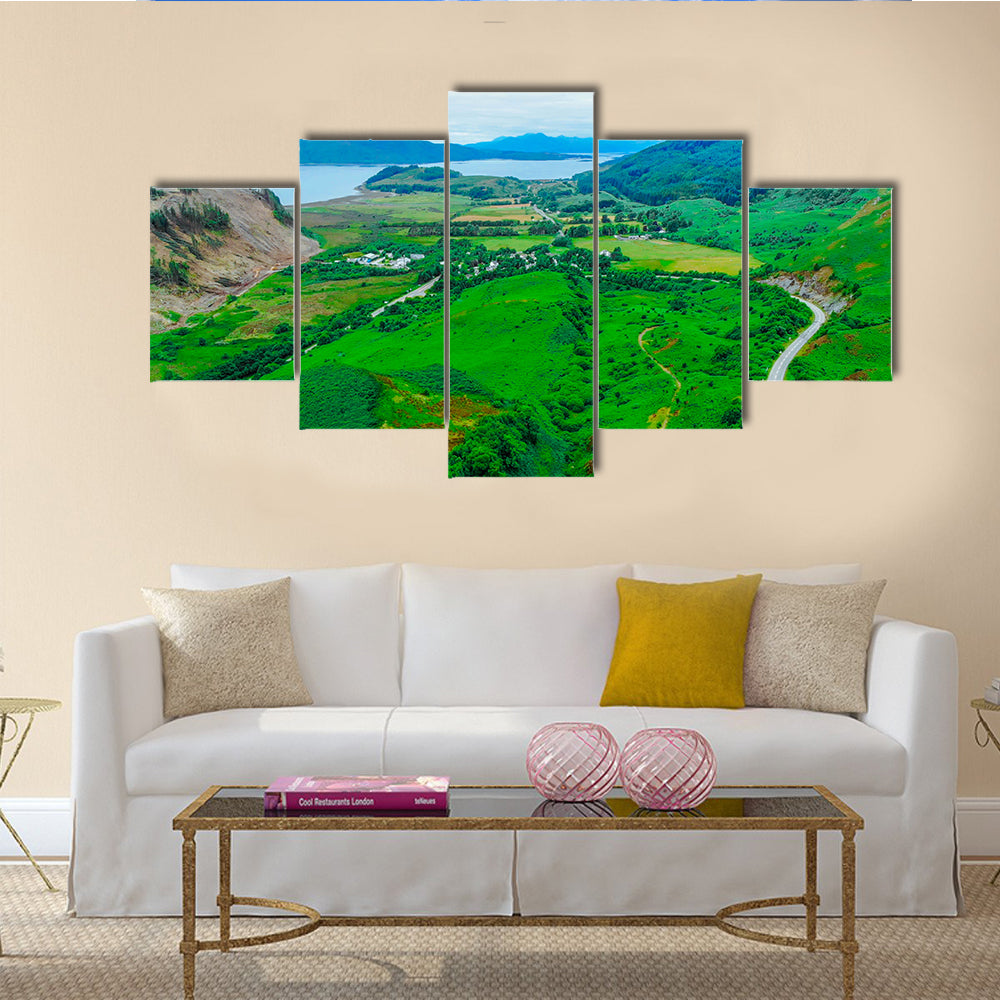 The amazing Scottish Highlands, multi panel canvas wall art