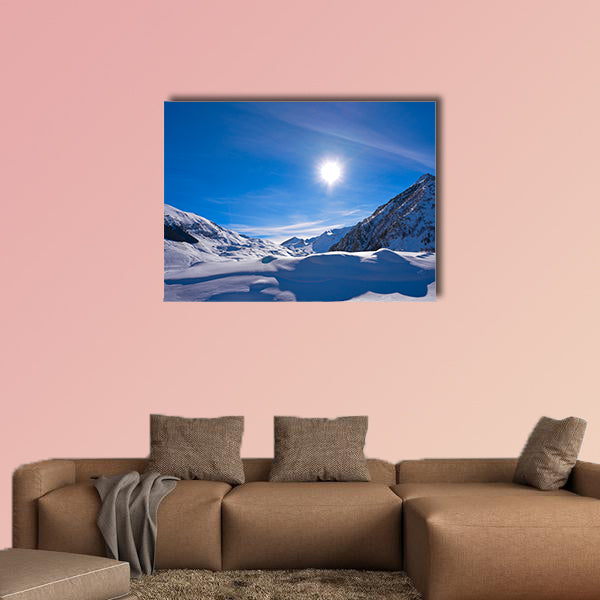 Cerler Ampriu Mountain in Pyrenees of Huesca in Spain Multi panel canvas wall art