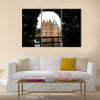 fairy tale castle in Funen Denmark  Multi Panel Canvas Wall Art