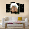 fairy tale castle in Funen Denmark  Multi Panel Canvas Wall Art