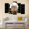 fairy tale castle in Funen Denmark  Multi Panel Canvas Wall Art