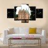 fairy tale castle in Funen Denmark  Multi Panel Canvas Wall Art