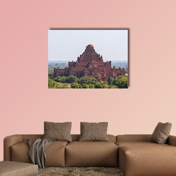 Dhammayangyi temple, Bagan, in Myanmar multi panel canvas wall art