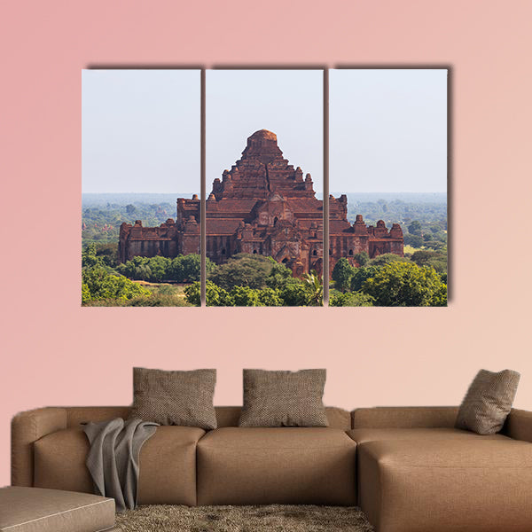 Dhammayangyi temple, Bagan, in Myanmar multi panel canvas wall art