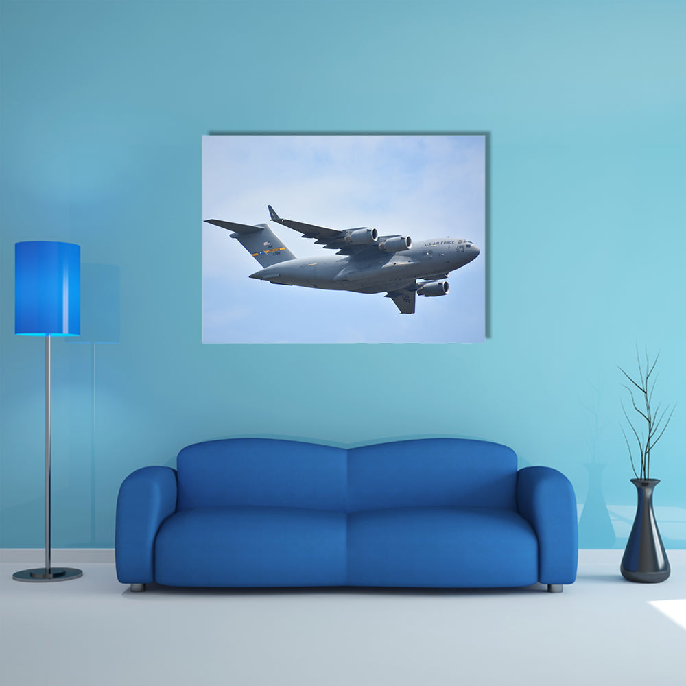 CHICOPEE, A Globe Master III at the 2018 Great New England multi panel canvas wall art