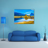 The concept of ecological and active tourism, multi panel canvas wall art