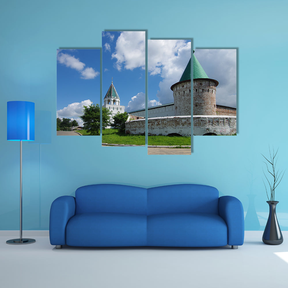 KOSTROMA, RUSSIA, Ipatyevsky Monastery in summer day v multi panel canvas wall art