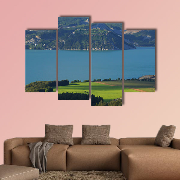 Ruesta, Aragon, Spain multi panel canvas wall art