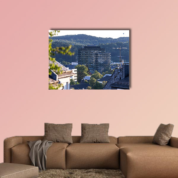 Siegen town Germany in the summer multi panel canvas wall art