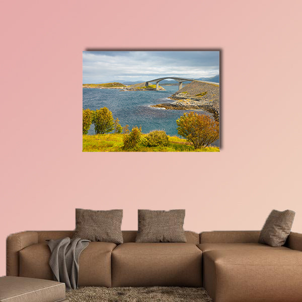 Bridge Atlanterhavsvegen, Norway multi panel canvas wall art