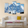 hike in Everest region multi panel canvas wall art