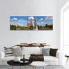 La Plata Cathedral and Plaza Moreno Fountain Argentina Panoramic canvas Wall Art