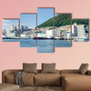 Beautiful view of Busan in South Korea on summer sunny day multi panel canvas wall art