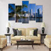 View of "Boca Grande" in "Cartagena de indias" Colombia Multi Panel Canvas Wall Art