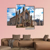 Historic building of Dar Al-Arqam Mosque in Edinburgh multi panel canvas wall art