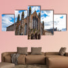 Historic building of Dar Al-Arqam Mosque in Edinburgh multi panel canvas wall art