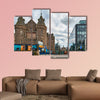 Historic Scottish Baronial style buildings of Edinburgh multi panel canvas wall art