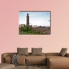 The Nelson Monument located in central Edinburgh multi panel canvas wall art