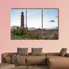 The Nelson Monument located in central Edinburgh multi panel canvas wall art