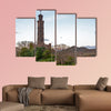 The Nelson Monument located in central Edinburgh multi panel canvas wall art