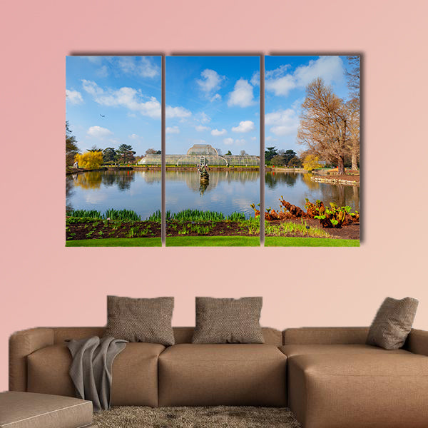Palm House, an iconic Victorian glasshouse that recreates wall art