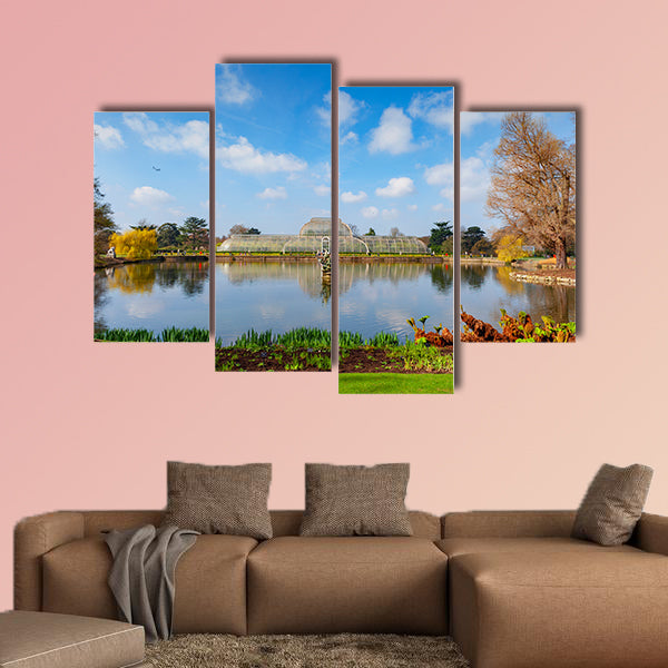 Palm House, an iconic Victorian glasshouse that recreates wall art