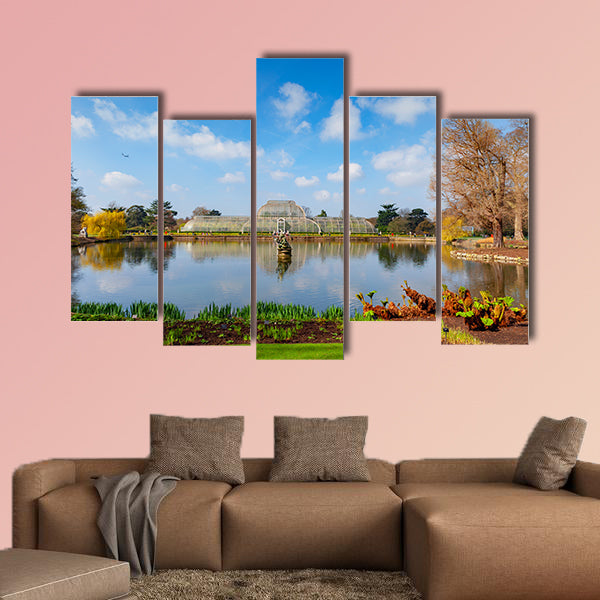 Palm House, an iconic Victorian glasshouse that recreates wall art