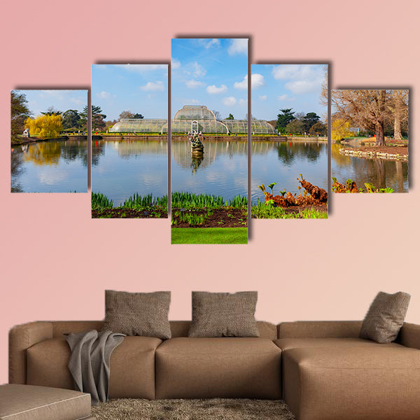 Palm House, an iconic Victorian glasshouse that recreates wall art