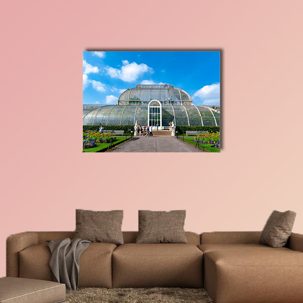 Palm House, an iconic Victorian glasshouse that recreates wall art