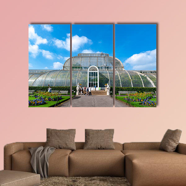 Palm House, an iconic Victorian glasshouse that recreates wall art