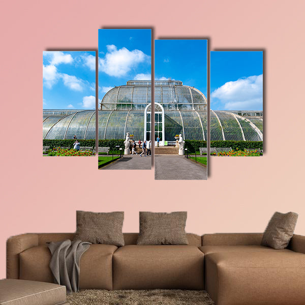 Palm House, an iconic Victorian glasshouse that recreates wall art