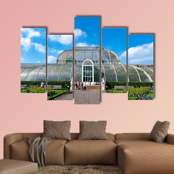 Palm House, an iconic Victorian glasshouse that recreates wall art