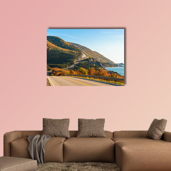 Cabot Trail scenic view (Cabot Trail, Cape Breton, Nova Scotia, Canada) wall art