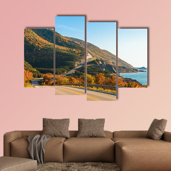 Cabot Trail scenic view (Cabot Trail, Cape Breton, Nova Scotia, Canada) wall art