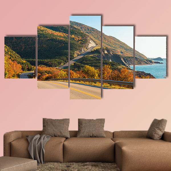 Cabot Trail scenic view (Cabot Trail, Cape Breton, Nova Scotia, Canada) wall art