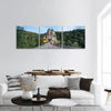 Eltz Castle with a beautiful evening light and stars panoramic canvas wall art