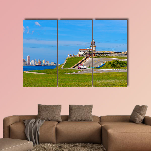 Architecture of Havana, the capital of Cuba multi panel canvas wall art